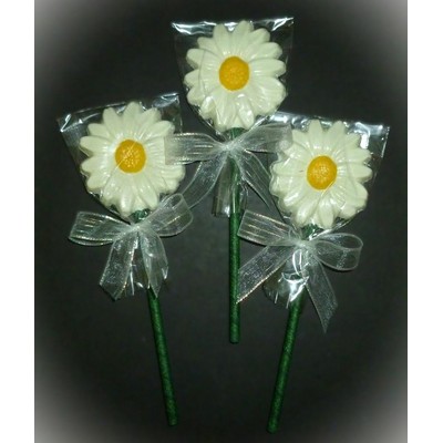 Fancy Daisy White Chocolate Pop