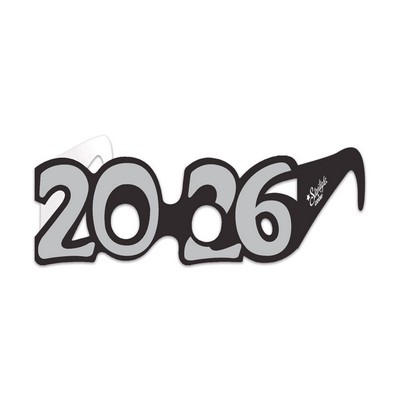 Custom Imprinted New Year Paper Eyeglasses