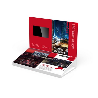 4.5" Wide View HD Screen Video Magazine Ads