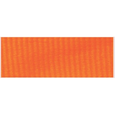 Neon Orange Neck Ribbon w/Snap Clip (7/8")
