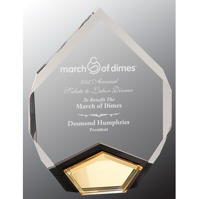 Gold Marquis Acrylic Award