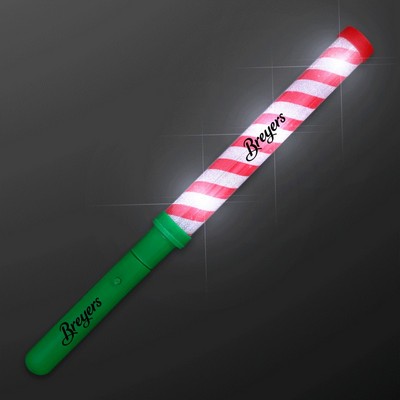 Candy Cane Lights Baton Stick - PRINTED