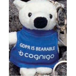 3.5" KC Kuties™ Stuffed Polar Bear