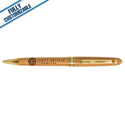 Wide Bamboo Pen