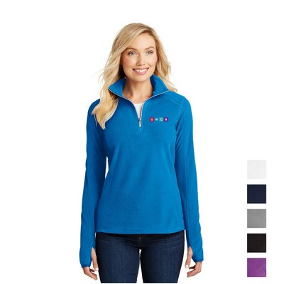 Port Authority® Women's Microfleece 1/2-Zip Pullover