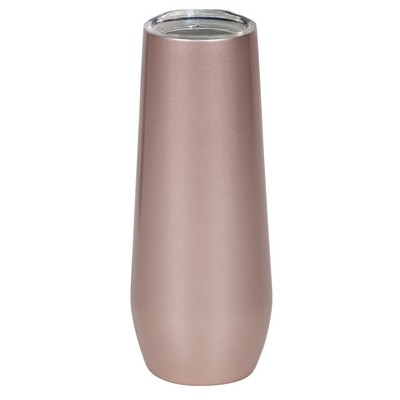 7 Oz. Rose Gold Champagne Flute