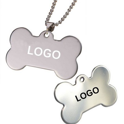 Sterling Silver Pet ID Tag