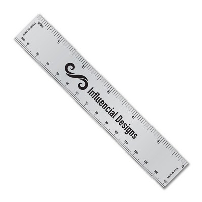 6" Aluminum Ruler with General Scales