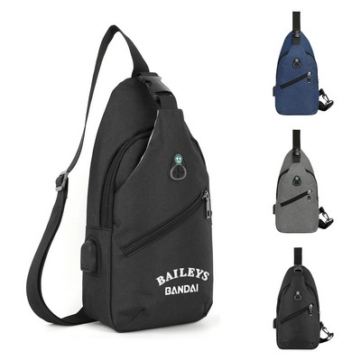 Outdoor Crossbody Sling Backpack