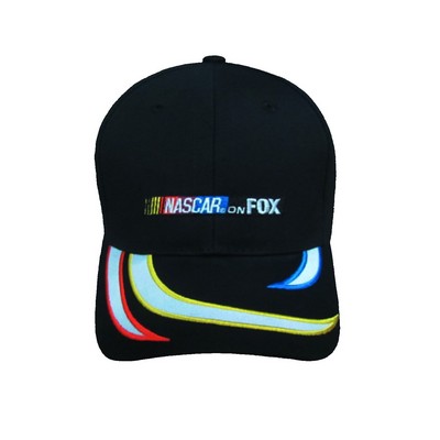 Pro Style Cap w/Stripe Bill