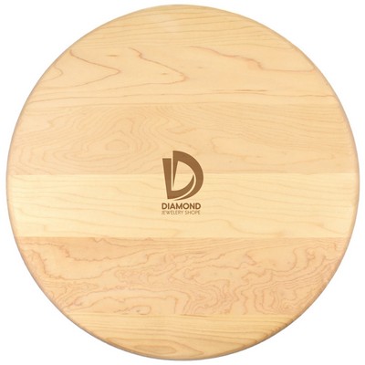 15" Maple Round Cutting Board