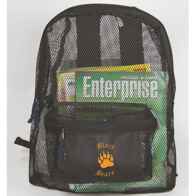 Mannitok Mesh See-Through Backpack