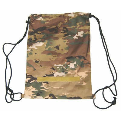 Mannitok OCP Drawstring Backpack, Camo