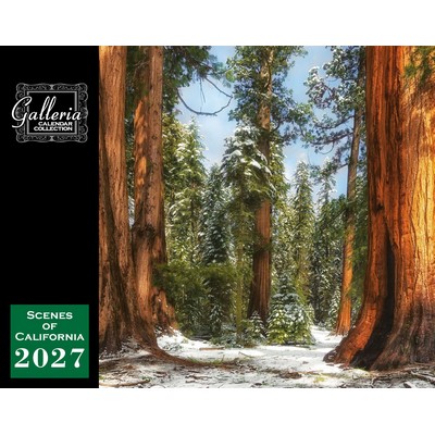 Galleria Wall Calendar 2027 Scenes of California