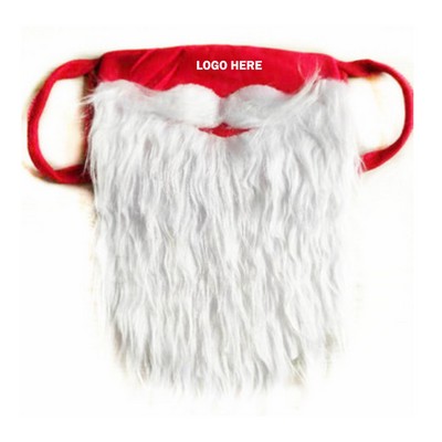 Christmas beard mask