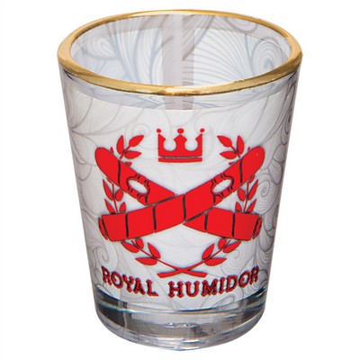 1.5 oz. Shot Glass with Rim