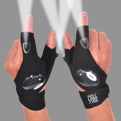 LED Flashlight Glove