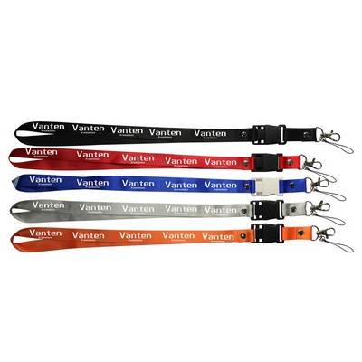 Nylon USB Flash Drive Lanyard