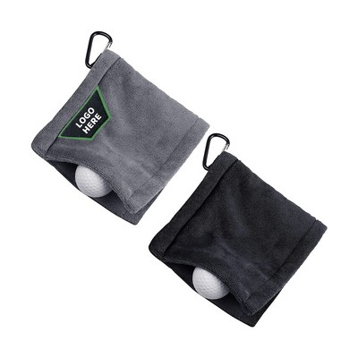 Double Fleece Golf Towel