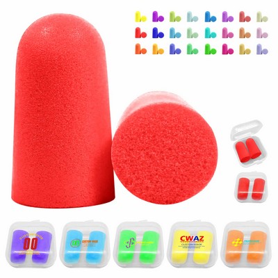 Earplugs in Square Case