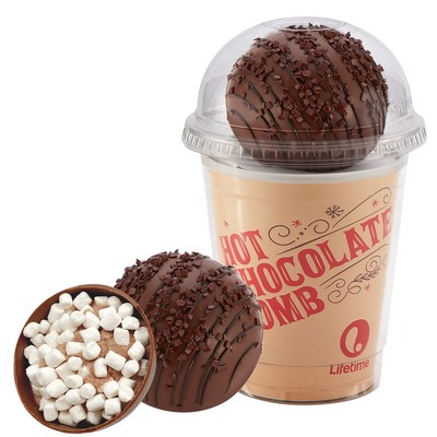 Mega Hot Chocolate Bomb Cup Kit - Deluxe Flavor - Milk & Dark Delight