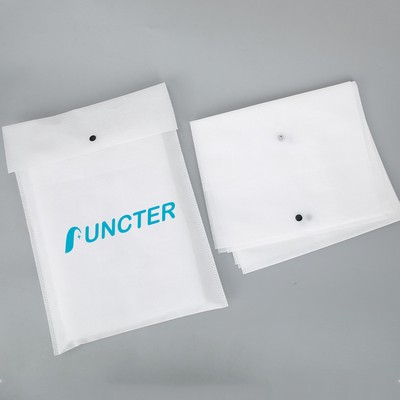 9.85x 13.79" Non Woven Bag Hidden Buckle Packaging Bag