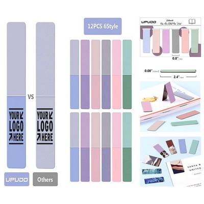 9 x 4.72 x 0.39" Foldable Magnetic Color Bookmark