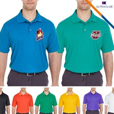 UltraClub® Men's Cool & Dry Polo Shirt