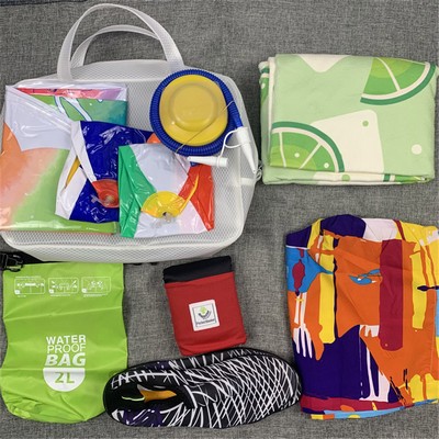 Large Size Portable Beach Swimming Kits Packed Into EVA Bag