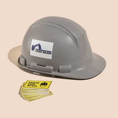 6"x4" Custom Rectangle Sticker (High Quantity)