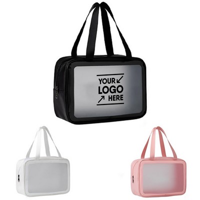 Reusable Translucent Toiletry Bag