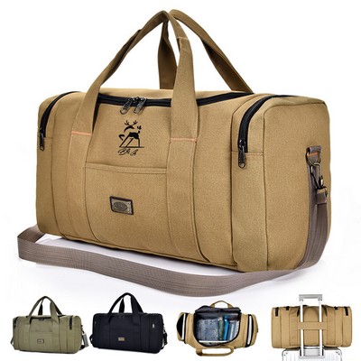 Waterproof Canvas Travel Duffel Bag