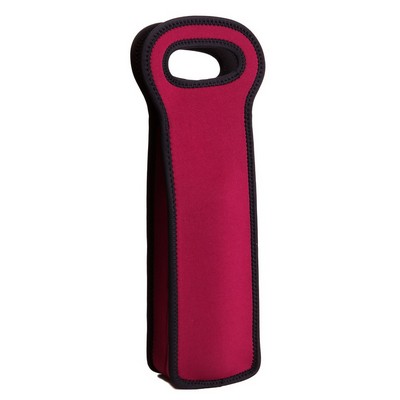 Cool Sack™ Neoprene Single Wine Tote Burgundy