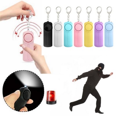 Self Defense Alarm Keychain With LED Flashlight
