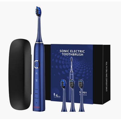 Touch Adjustable Wireless Charging Toothbrush