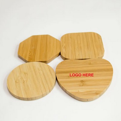 5W Bamboo Wood Wireless Charger
