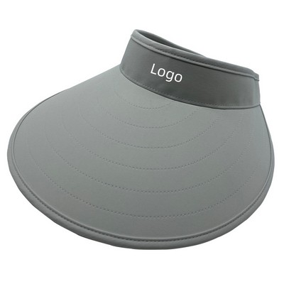 Wide Brim UV Protection Clip-On Visor