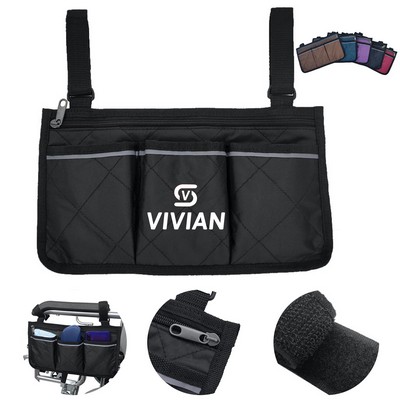 Portable Nylon Stroller Organizer Bag