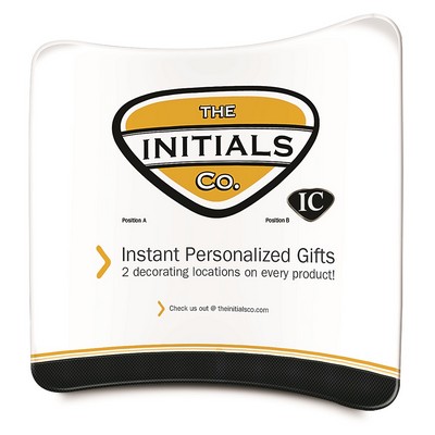 Curved Pocket Wall, 92"w x 89"h