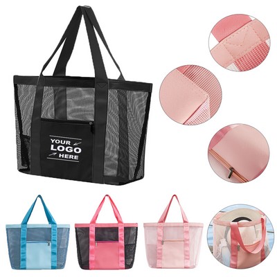 Mesh Beach Tote Bag