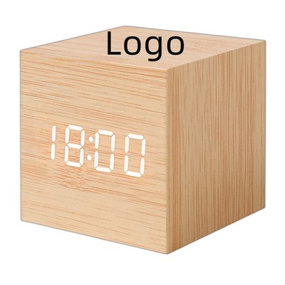 Mini Wood Made Electric Clock