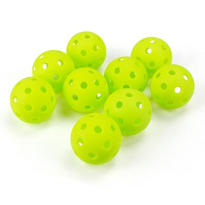 Indoor Court Pickleball Balls, High Elasticity & Durable 26 Holes, Perfectly Balanced for All Style