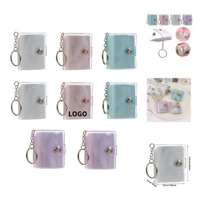 2" Mini Album 16 Pocket Storage and Keychain