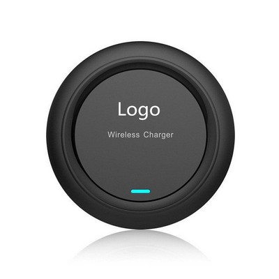 Qi-Certified 10W Max Fast Wireless Charging Pad