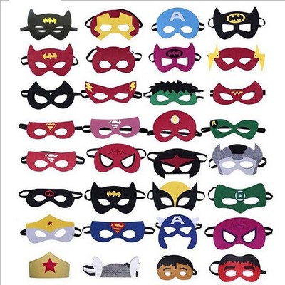 Felt Masks for Children's Halloween Party