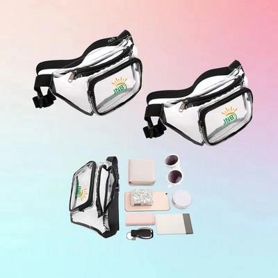 Clear Plastic Fanny Pack - 10"