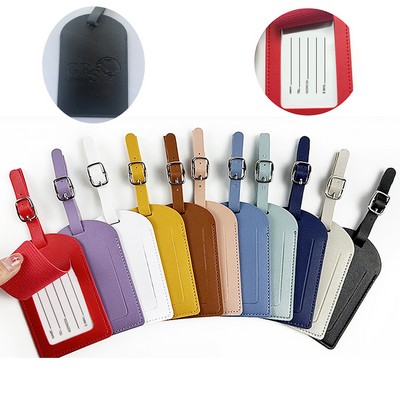 PU Leather Luggage Tags