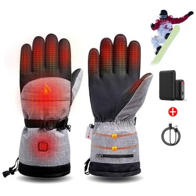 Heated Waterproof Winter Gloves