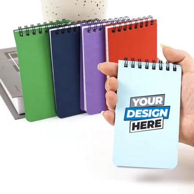 Imprinted Spiral Bound Pocket Notebook