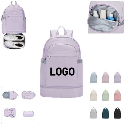 Packable Dry And Wet Separation Backpack